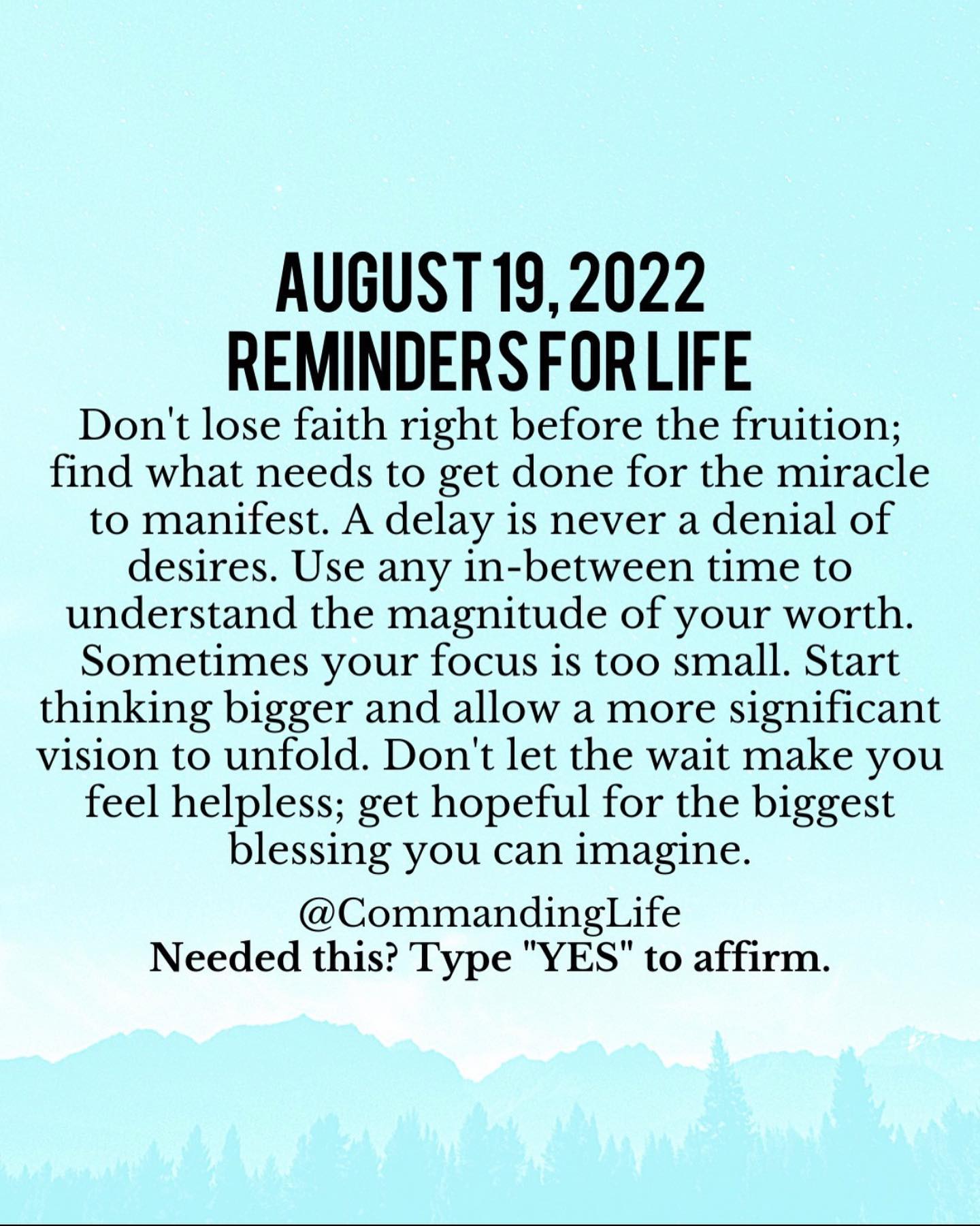 From @commandinglife 🎯💯 Love this! Happy Friday y'all!!!
  @sir_twitch_alot