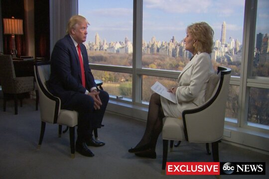 On @WNTonight w/@DavidMuir @BarbaraJWalters asks @realDonaldTrump: "Do you regret your proposal?" "Are you a bigot?" https://t.co/RMqBVgZdXt

@ABCWorldNews
