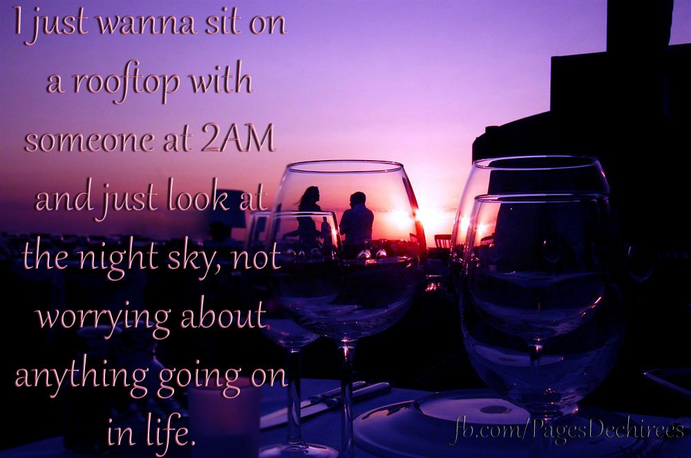 I just wanna sit on a rooftop with someone at 2AM and just look at the night sky, not worrying about anything going on in life. MAGIC MONDAY http://fb.me/2IgKs3av0 http://t.co/XGICkpJEoG?amp=1
