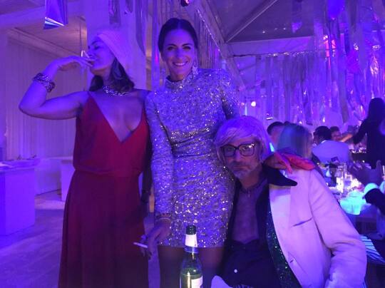 Studio 54 #cher #eddie #andy #aldo40 #ètuttoblu #aboutsaturdaynight #studio54 @oliviaarnaud