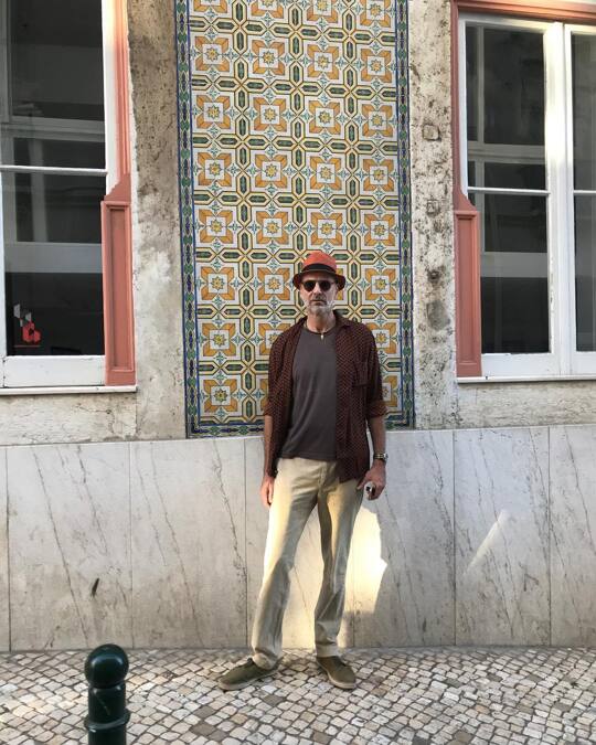 Don’t mess with My Man #tonsurton #faience #lisboa #summer @instacecco @oliviaarnaud