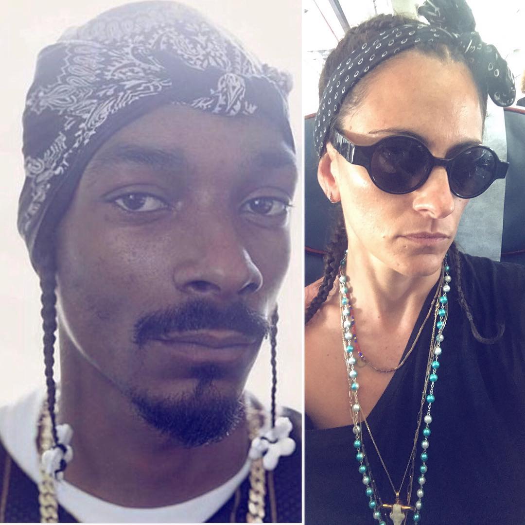 Sosies #bro #braids #bandana #snoopdoggydogg #smokeweedeveryday ✌🏾💚 @oliviaarnaud