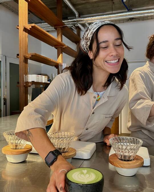 Overcaffeinated..
.. and making sure that everyone around me are too :)

Especially those who bring lunch 🍙  @olicoool