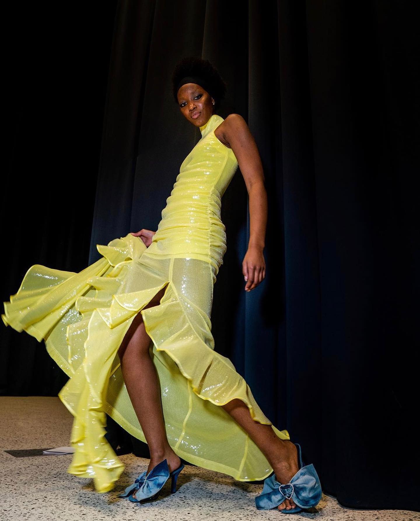 BTS from Fashion Week 💃🏾 #ROTATE  @olicoool