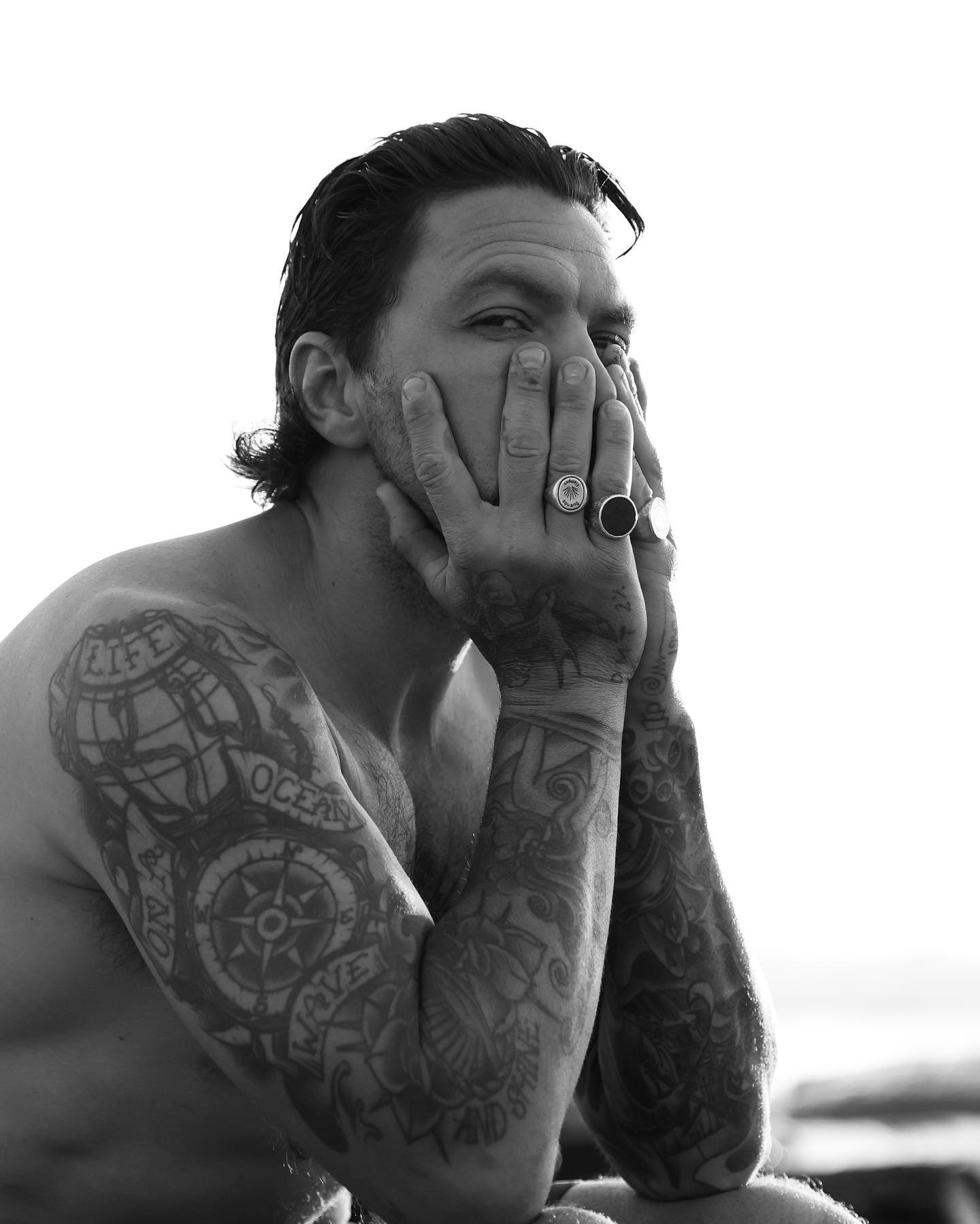 Premium mullet care for blokes ☠️ 
Vegan, cruelty-free, Paraben free and formulated in Australia, to treat and prevent dandruff ☠️ #devilsdandruff @olivianachle