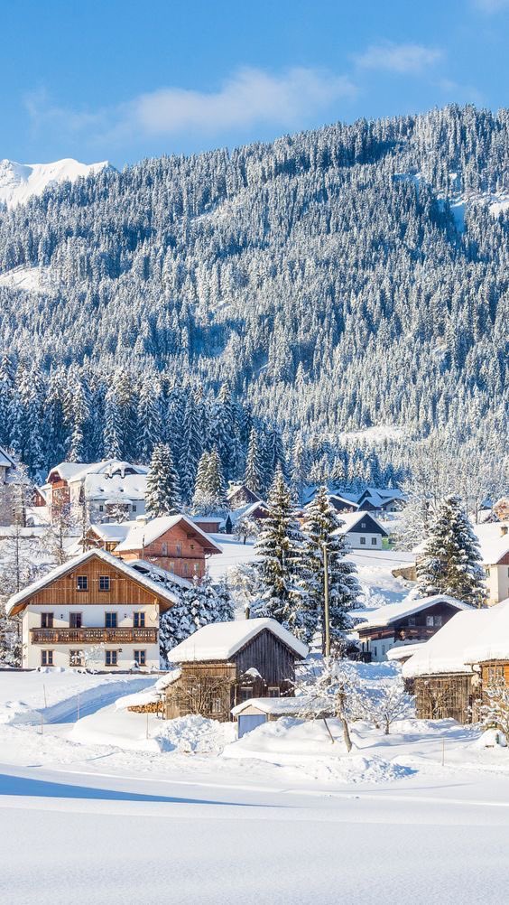 Good Morning 
Happy weekend ❄️

(Austria,📷Pinterest) https://t.co/M6x03mxo1I

@helena_mar19