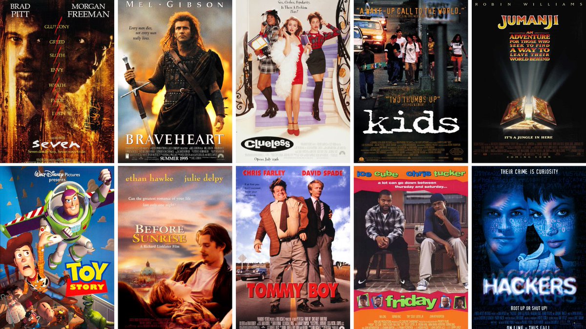 Which of these is the most iconic movie from 1995? https://t.co/o5YWOLOqz5