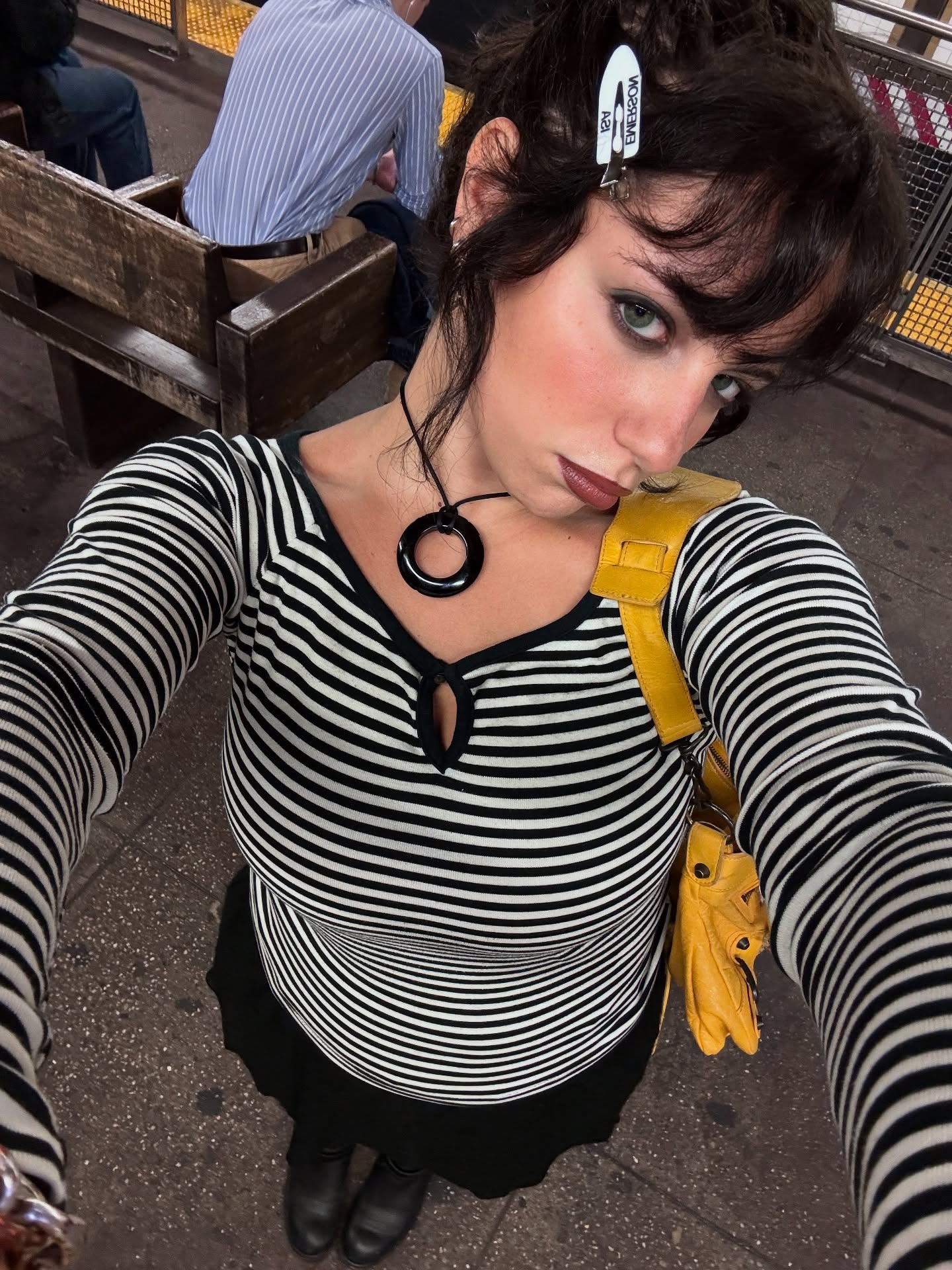 Walkin around town in the Betty Skirt 🖤

!Brooklyn, New York!<br> @emersonisa