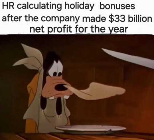 I worked at McD's and found out the single restaurant profit was 3 million. I kind of became disenfranchised past that point. It's been 6 years. Later worked in manufacturing. I can only imagine the profits from that single location. 