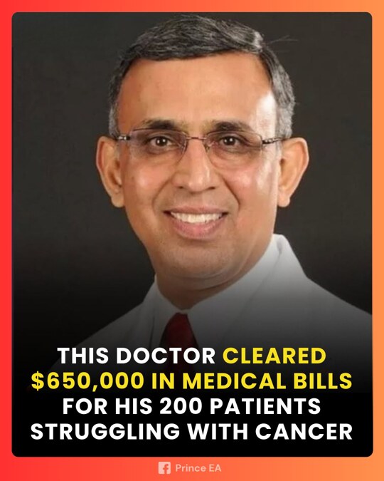 A doctor who clears $650,000 in medical bills teaches us that healing isn’t just physical—it’s emotional, spiritual, and financial. Sometimes the greatest cure is compassion.  Science confirms that financial stress can weaken the immune system, increasing the risk of disease. By lifting that burden, this doctor gave patients more than money—he gave them peace, hope, and energy to heal.  True medicine isn’t only about treating illness—it’s about restoring dignity. Who in your life has lifted a weight from your shoulders in a way you’ll never forget? Share your story. 🩺❤️