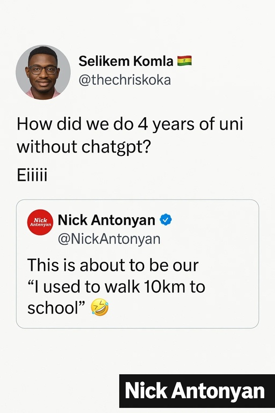 We used to have something known as a Brain and Imagination! 