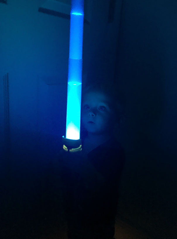 The Moment My Son Knew The True Power Of The Force   #perfectlyTimedPhotos