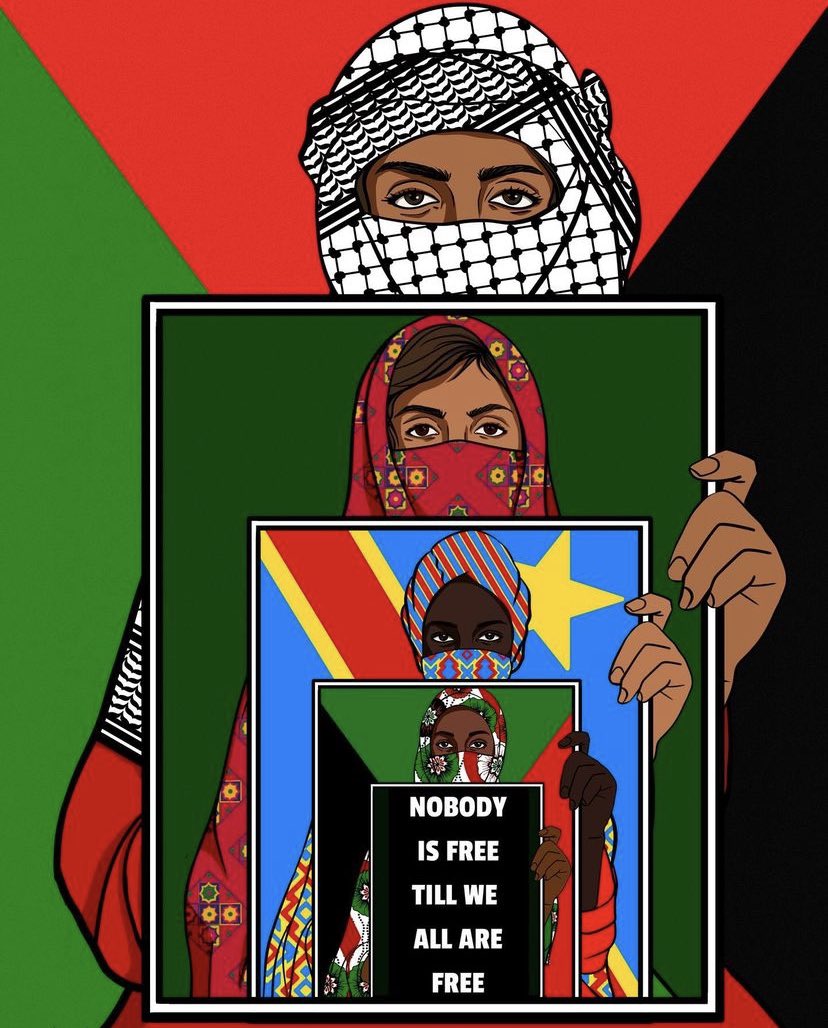 'Our oppression is interconnected. From Palestine to Balochistan to occupied Kashmir to Sudan and Congo. From Syria to Yemen, Afghanistan to Myanmar. Ethiopia to Haiti.'

'We bear witness to the cruelty. We resist them all. Nobody is free until we all are free.' 
@Leena_Ghani

https://x.com/sahdyadarr/status/1766576113235456471