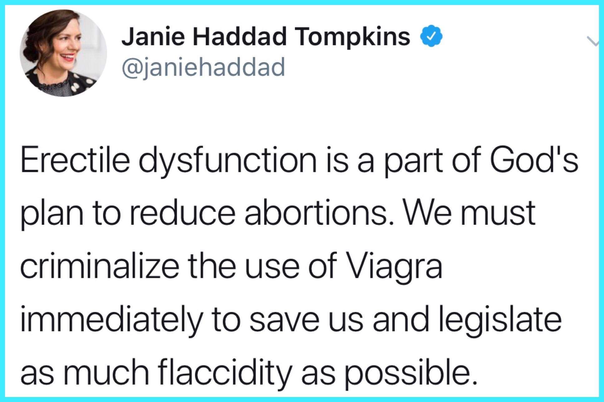#AbortViagra