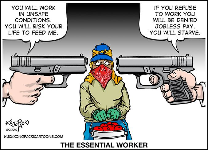 The essential worker...  https://www.facebook.com/photo/?fbid=10216070601385339&set=a.1090714755608