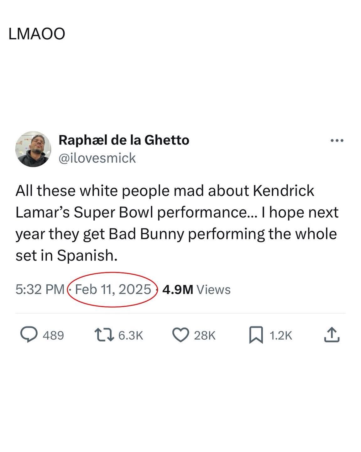 Dude's a prophet! 