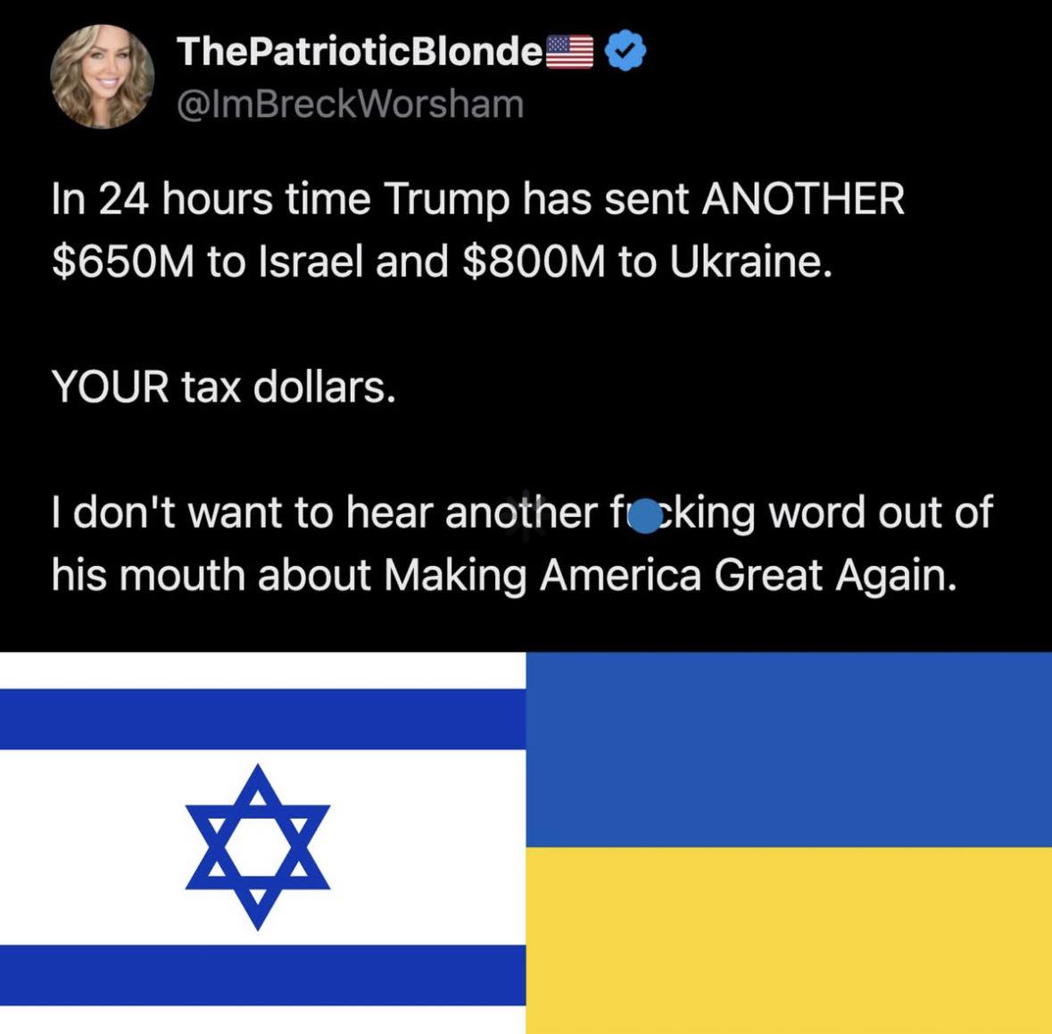 I do like seeing cracks in MAGA.  If it wasn’t a cult you’d see so much more.