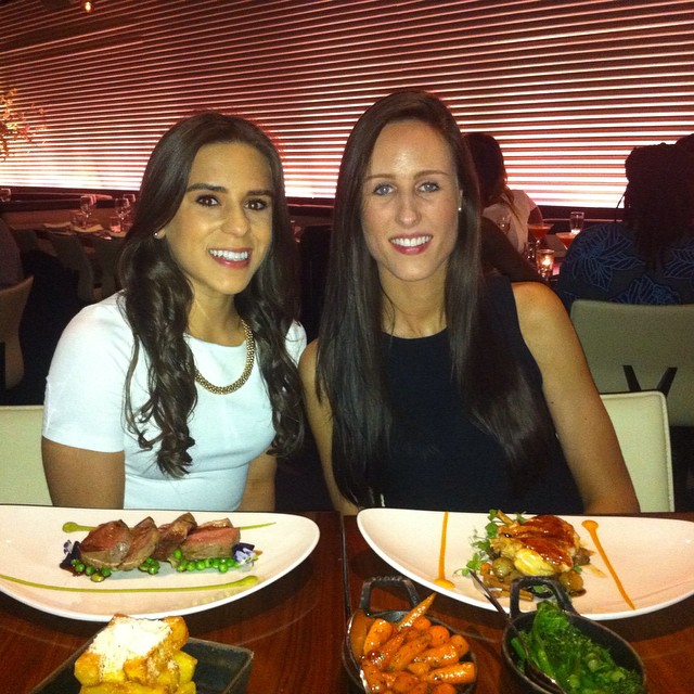 Birthday at STK with these two little treats @kvdwatt @ggreenee #STK #London @tara_mccallum