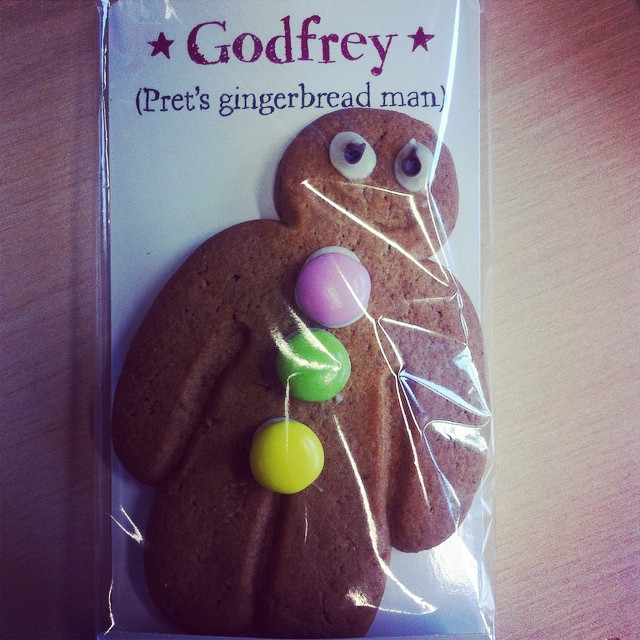 I just couldn't say no to his little face his morning ☺️ #godfrey #goodmorning @tara_mccallum