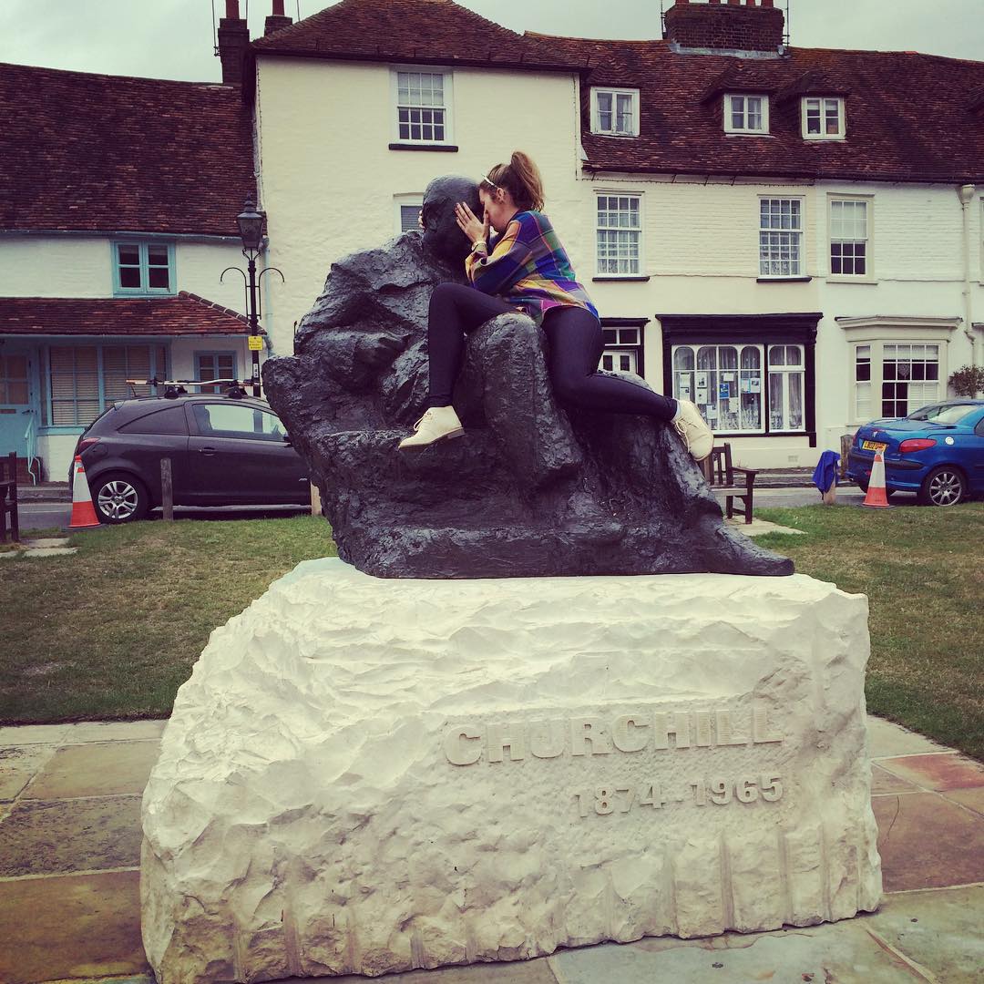 Winston love 😘 😂@katieakerman22 @tara_mccallum