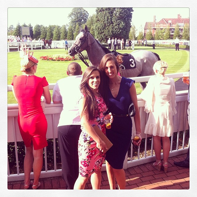 Ladies at the racing #winning @tara_mccallum