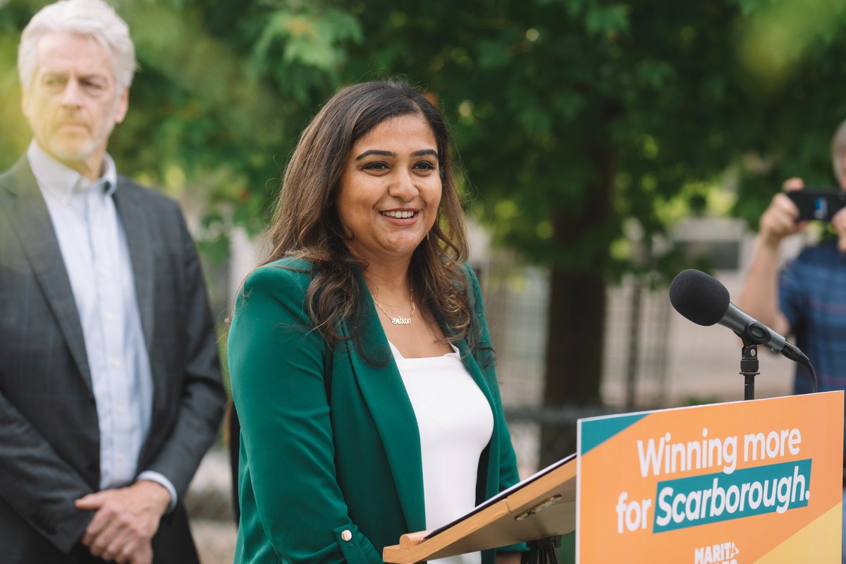 Today I’m announcing that I'm running to win more for Scarborough-Guildwood in the upcoming by-election, and to join @maritstiles and the @OntarioNDP Official Opposition at Queen’s Park. Join me! http://thadsha.ontariondp.ca #onpoli https://t.co/UPJhaz2Tqx

@Thadsha