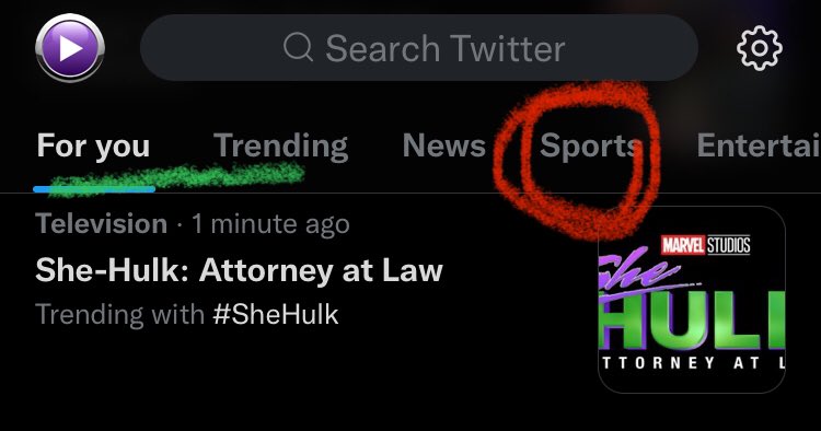 Why is “sports” a column when everything under “for you” and “trending” is sports anyway? https://t.co/4DjQ5xP93m

@sound_boxxx