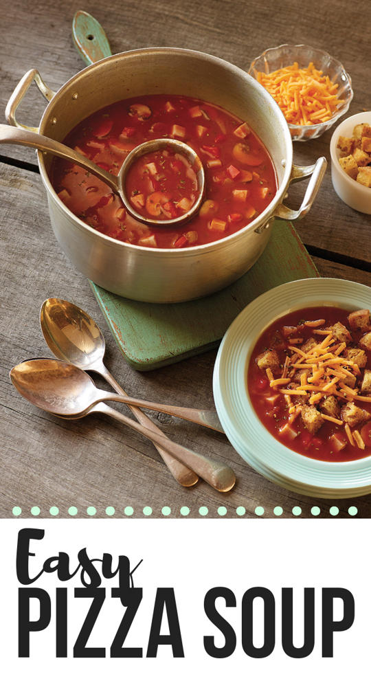 Easy Pizza Soup
Easy Pizza Soup
Love the taste of pizza but bored of the traditional pie? You can enjoy all your favourite yummy pizza flavours in a new way that the whole family will love with this Easy Pizza Soup! We love the taste of Ontario Mushrooms In this dish.
https://www.ontario.ca/foodland/recipes/easy-pizza-soup