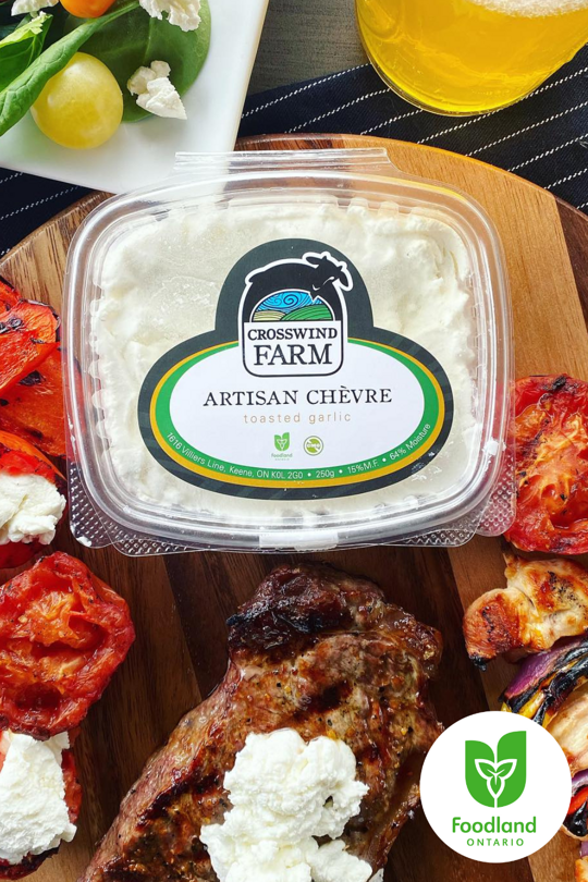 Cross Wind Farm
Cross Wind Farm
Since 2007, the Hope family has been passionately committed to delivering delicious goat milk products with a focus on sustainability at Cross Wind Farm.
You can find their hand-crafted artisanal chevré cheese and other dairy products at selected grocery stores and farmers' markets. Look for the Foodland Ontario logo on their package!
#loveONTfood
#LookforFoodlandOntario
📷 Cross Wind Farm
https://www.crosswindfarm.ca/