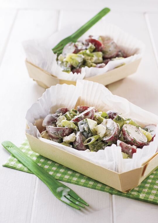 Potato, Cucumber and Dill Salad
Made with Ontario potatoes, cucumbers and dill, this salad is the perfect side dish for all your summer barbecues and picnics

https://www.ontario.ca/foodland/recipes/potato-cucumber-and-dill-salad