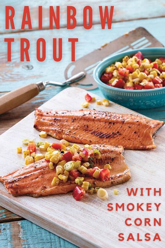 Rainbow Trout with Smokey Corn Salsa
Rainbow Trout with Smokey Corn Salsa
In search of a new way to enjoy in-season Ontario Corn? Look no further than our homemade corn salsa. Grilled corn adds a smokey and slightly charred flavour to this unique salsa, making it a perfect topping for fish, chicken and pork.
https://www.ontario.ca/foodland/recipes/rainbow-trout-smoky-corn-salsa