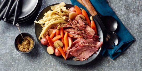 Corned beef brisket, slow-cooked with potatoes, carrots and cabbage, makes a hearty and satisfying dinner. 

Best of all, it takes only 20 minutes to prepare and your slow cooker does the rest!

https://t.co/8W5Z3qxevx
@OntarioBeef https://t.co/VTBHZD5jt7


https://bit.ly/3AdGBnd