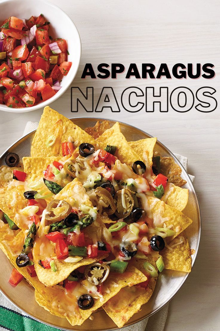 Asparagus Nachos
Asparagus Nachos
You can never go wrong with a plate of nachos! Why not switch it up and add a hint of local goodness with in-season Ontario Asparagus. Tender and flavourful asparagus is sure to take your nacho game to the next level!
https://www.ontario.ca/foodland/recipes/asparagus-nachos