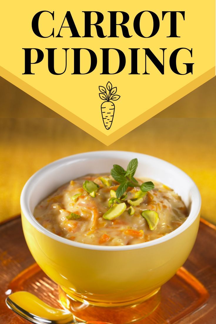Carrot Pudding
Carrot Pudding
Carrot pudding also known as carrot halwa is a popular dessert from the north of India. Shredded Ontario Carrots and rice are simmered in milk and combined with the rich flavour of cardamom creating a dessert you will never forget.

https://www.ontario.ca/foodland/recipes/carrot-pudding