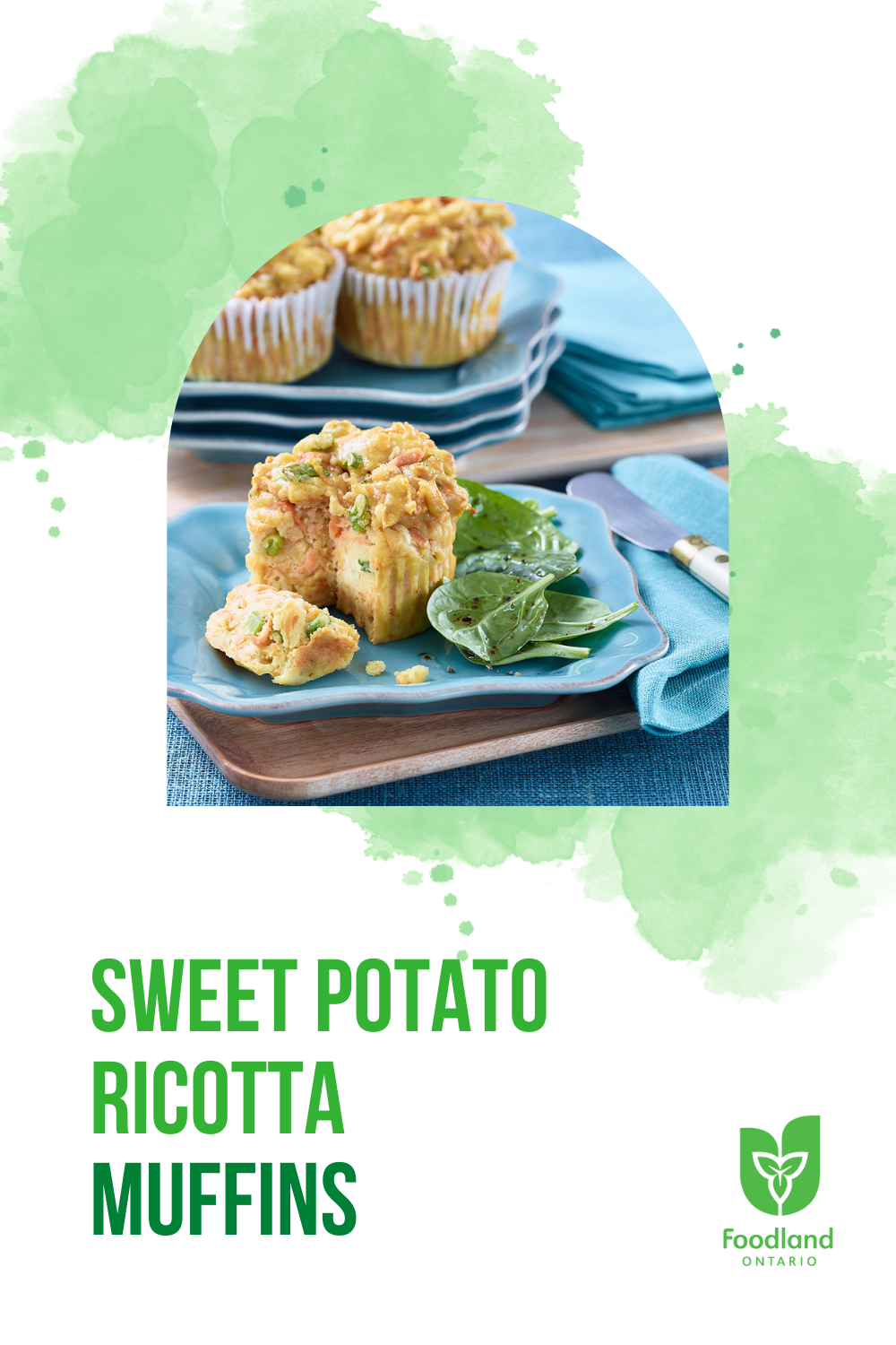 Sweet Potato Ricotta Muffins
Sweet Potato Ricotta Muffins
These Sweet Potato Ricotta Muffins are the perfect savoury grab-and-go snack for busy days. For lunch, serve with a lightly dressed spinach salad.

https://www.ontario.ca/foodland/recipes/sweet-potato-ricotta-muffins-0