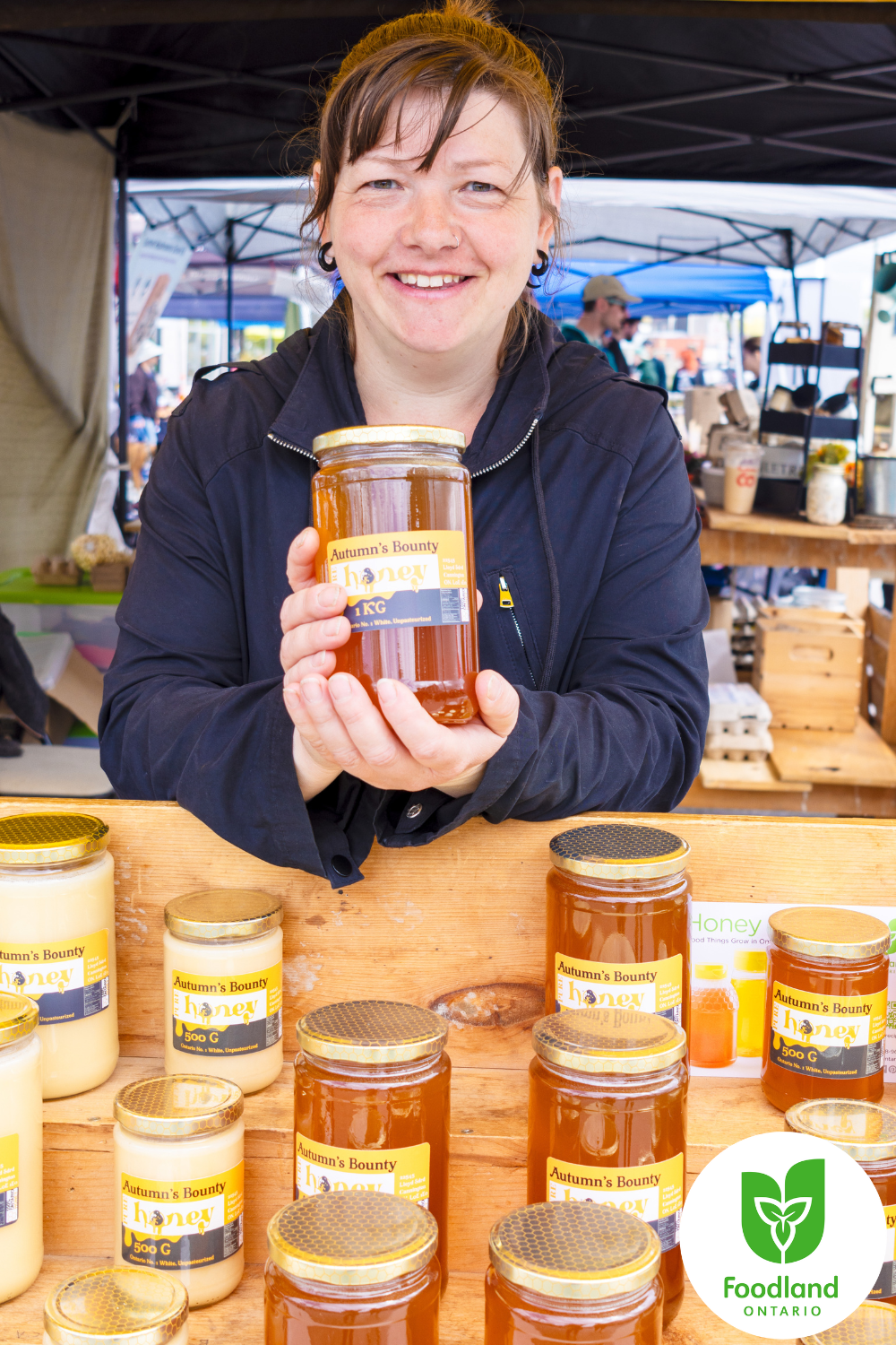 Autumn’s Bounty
Autumn’s Bounty
Discover a vibrant selection of seasonal fruits and vegetables, homemade jams, and so much more at your nearest farmers' market! It's a fantastic opportunity to meet the people who grow your food, ask questions, and learn more about their stories. 

Today, we're featuring Autumn’s Bounty, a first-generation family farm from Cannington that produce delicious local honey and maple syrup, crafted with care and dedication. 

http://www.autumnsbounty.ca/
