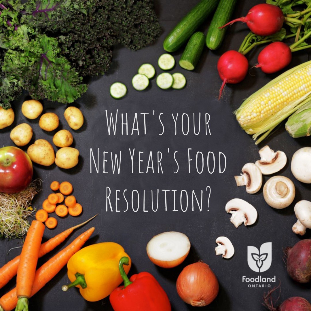 Whether we are meal planning, eating healthier, or supporting local, Foodland Ontario is here to help you with your New Year's Resolutions. Looking for somewhere to start? Check out our website for some inspiration! Find the link in our bio. #loveONTfoodfoodlandontario