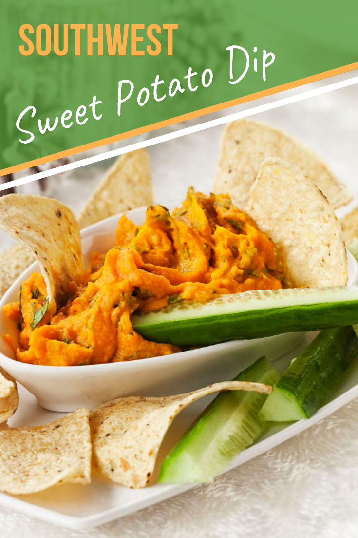 Southwest Sweet Potato Dip 
Southwest Sweet Potato Dip
Entertaining guests? This smooth and delicious dip will make your guests happy and your life easier. It's a great dish to prepare in advance!

https://www.ontario.ca/foodland/recipes/southwest-sweet-potato-dip