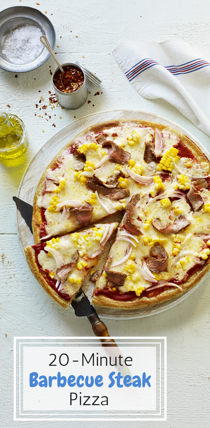 Barbecue Steak Pizza
When grilling steak and corn for dinner, make extra of each to prepare this tasty BBQ Steak Pizza for lunch the next day.

https://www.ontario.ca/foodland/recipes/barbecue-steak-pizza
