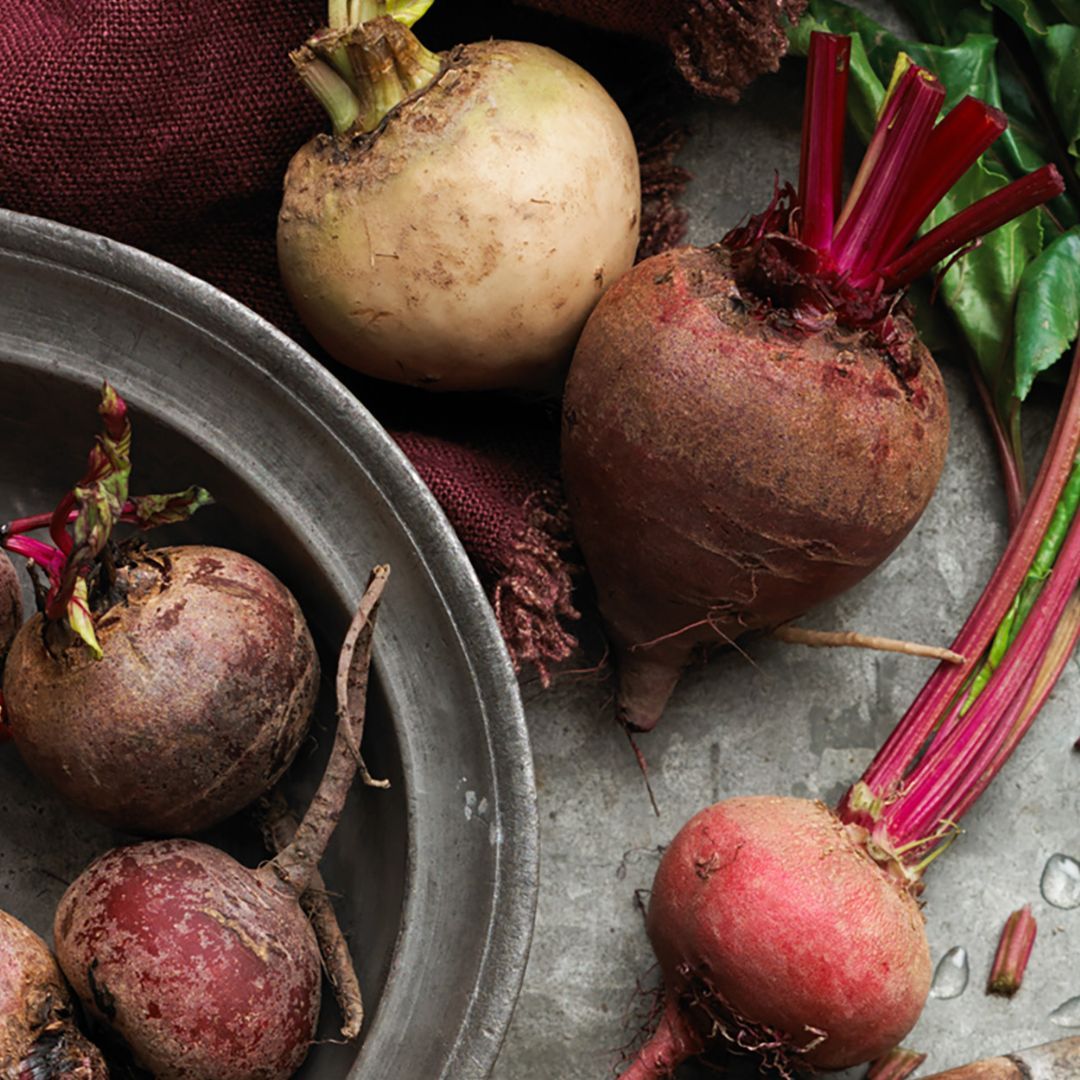 These vibrant gems from Ontario are nutritious and Un-BEET-lievable! They are perfect for everything from hearty salads to vibrant soups and even sweet treats. #EatLocal #loveONfoodfoodlandontario