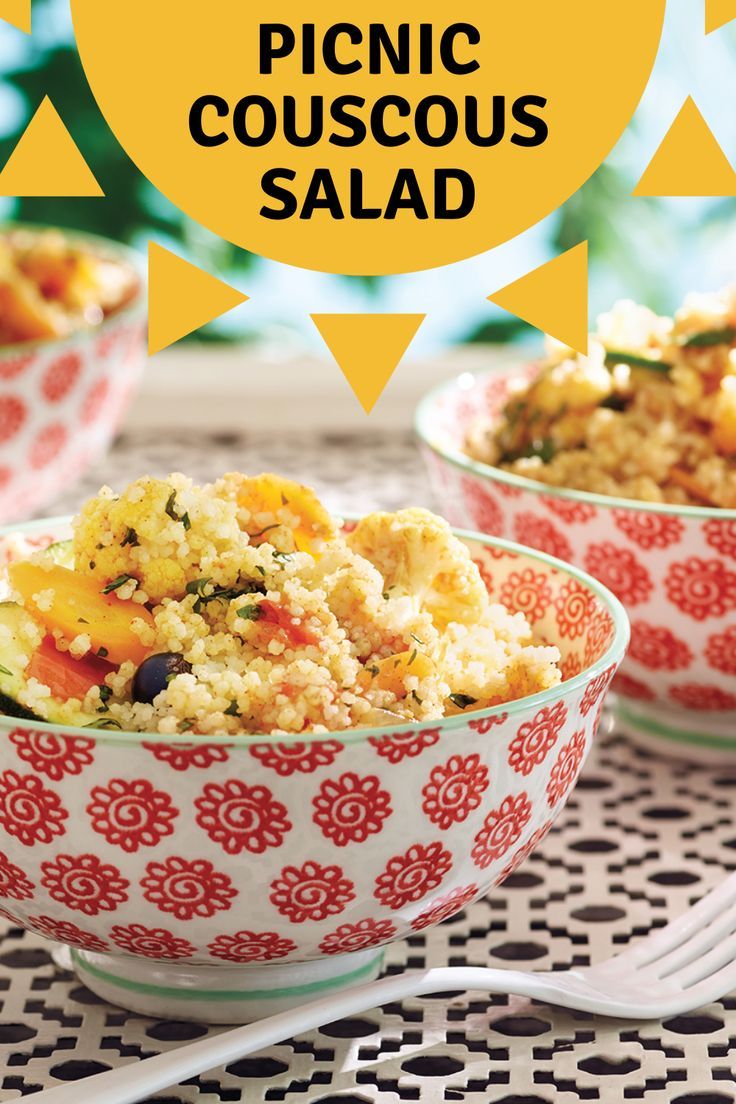 Picnic Couscous Salad
Picnic Couscous Salad
This light and refreshing salad is perfect for those hot Summer afternoons. Easily portable, this tasty dish is the perfect companion for picnics in the park!

https://www.ontario.ca/foodland/recipes/picnic-couscous-salad