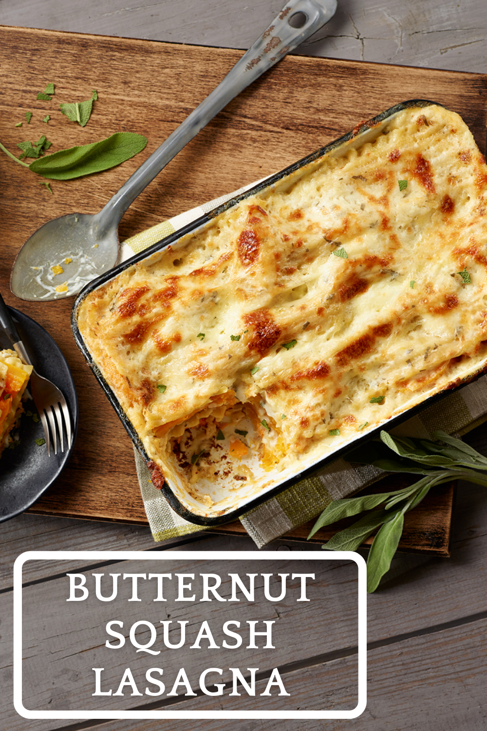 Butternut Squash Lasagna
Butternut Squash Lasagna
Butternut Squash takes centre stage in this oh-so tasty vegetarian lasagna. Creamy and cheesy, this dish is sure to become a new family favourite!

https://www.ontario.ca/foodland/recipes/butternut-squash-lasagna-0