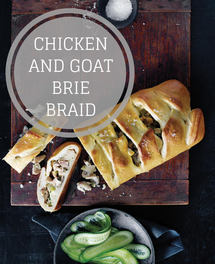 Chicken and Goat Brie Braid
Chicken and Goat Brie Braid
Ontario cheese makes the perfect addition for this rich and creamy Chicken and Goat Brie Braid.

https://www.ontario.ca/foodland/recipes/chicken-and-goat-brie-braid
