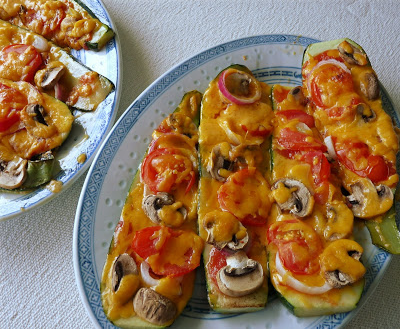 Ontario zucchinis (or eggplants) double as pizza crust in this baked bounty of deliciousness that will have you speed-dialing your local grocer. #loveONTfood