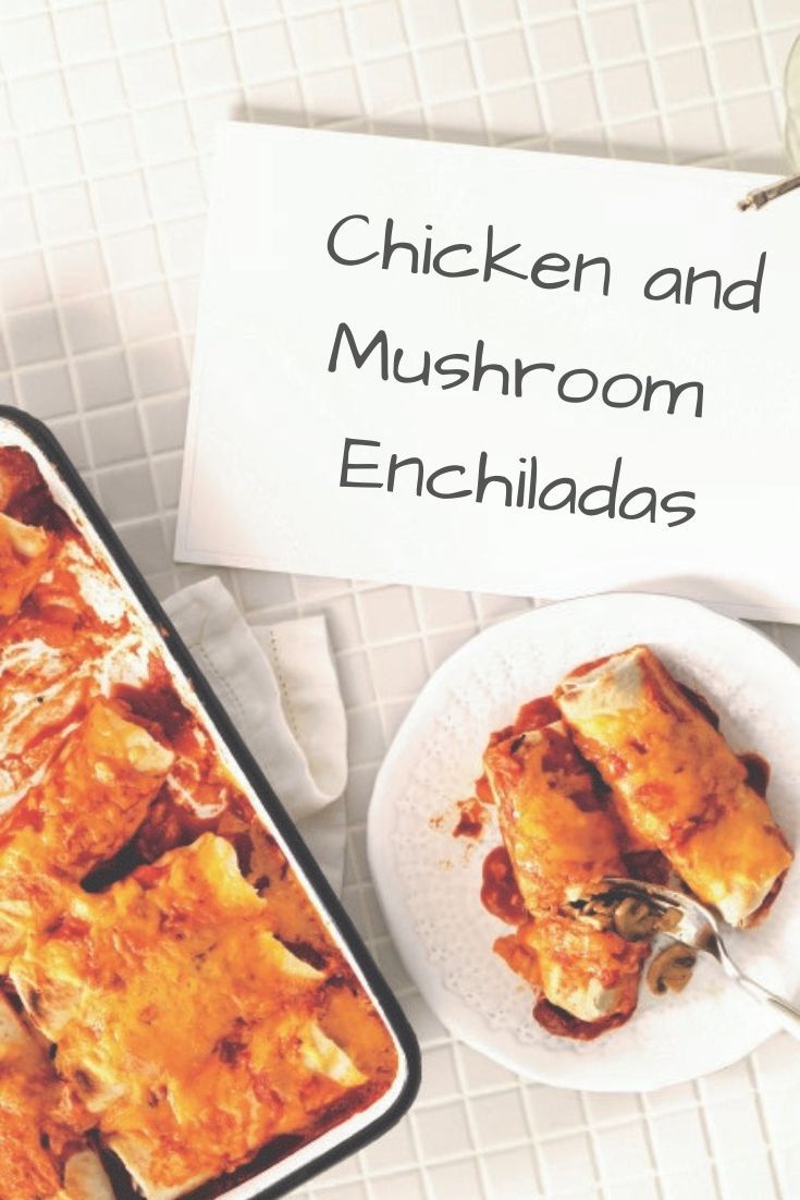 Chicken and Mushroom Enchiladas 
Chicken and Mushroom Enchiladas
So much fun and so much yum! If you've never tried making enchiladas before this is the easy recipe to get you started. Not to mention the cheesy, gooey goodness you'll enjoy once you try it!

https://www.ontario.ca/foodland/recipes/chicken-and-mushroom-enchiladas