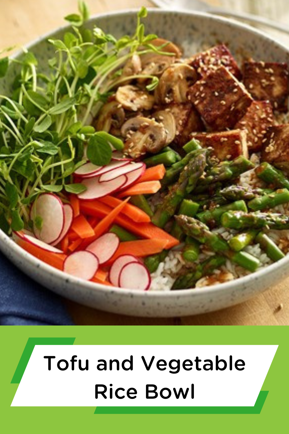 Tofu and Vegetable Rice Bowl
Tofu and Vegetable Rice Bowl
Enjoy Ontario Vegetables in a flavour packed vegetarian dinner bowl. Bursting with Ontario goodness, and finished with a soy sesame dressing!


https://www.ontario.ca/foodland/recipes/tofu-and-vegetable-rice-bowl-0