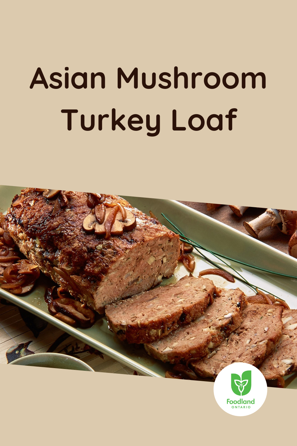 Asian mushroom turkey loaf
Asian mushroom turkey loaf
Mmmmm Meatloaf! The mushrooms add moisture and extend the meat in this delicious recipe. You can also substitute ground chicken for turkey if desired, or change it up by using a mixed variety of Ontario Mushrooms.
https://www.ontario.ca/foodland/recipes/asian-mushroom-turkey-loaf-0