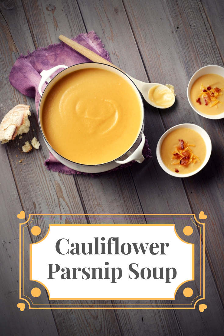 Cauliflower and Parsnip Soup 
Cauliflower and Parsnip Soup
Are you craving something creamy and delicious? Look no further. The Cauliflower and Parsnips Soup with Ontario Potatoes is a heart-warming bowl of goodness.

https://www.ontario.ca/foodland/recipes/cauliflower-and-parsnip-soup