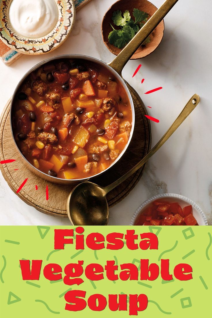 Fiesta Vegetable Soup
Fiesta Vegetable Soup
This tasty Fiesta Vegetable Soup is a dish the whole family will enjoy! Everyone will have fun customizing their own bowl with their favourite toppings.

https://www.ontario.ca/foodland/recipes/fiesta-vegetable-soup