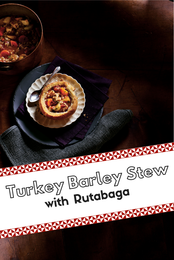 Turkey Barley Stew
Turkey Barley Stew
Stay warm and full this winter with this comforting Turkey Barley Stew.

https://www.ontario.ca/foodland/recipes/turkey-barley-stew-0